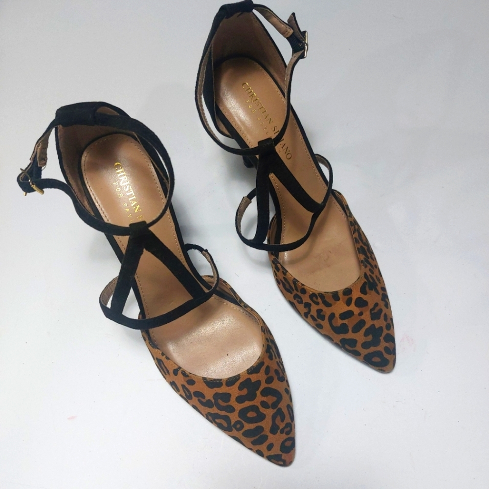 Christian Louboutin Leopard Print Women's Shoes Sz US 9